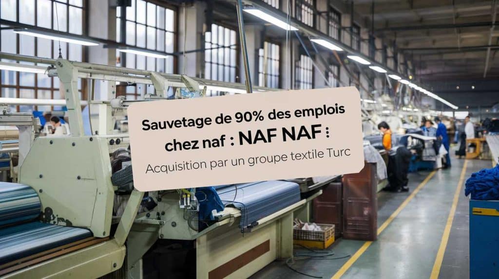 Sauvetage de 90% des emplois chez Naf Naf : acquisition par un groupe textile turc