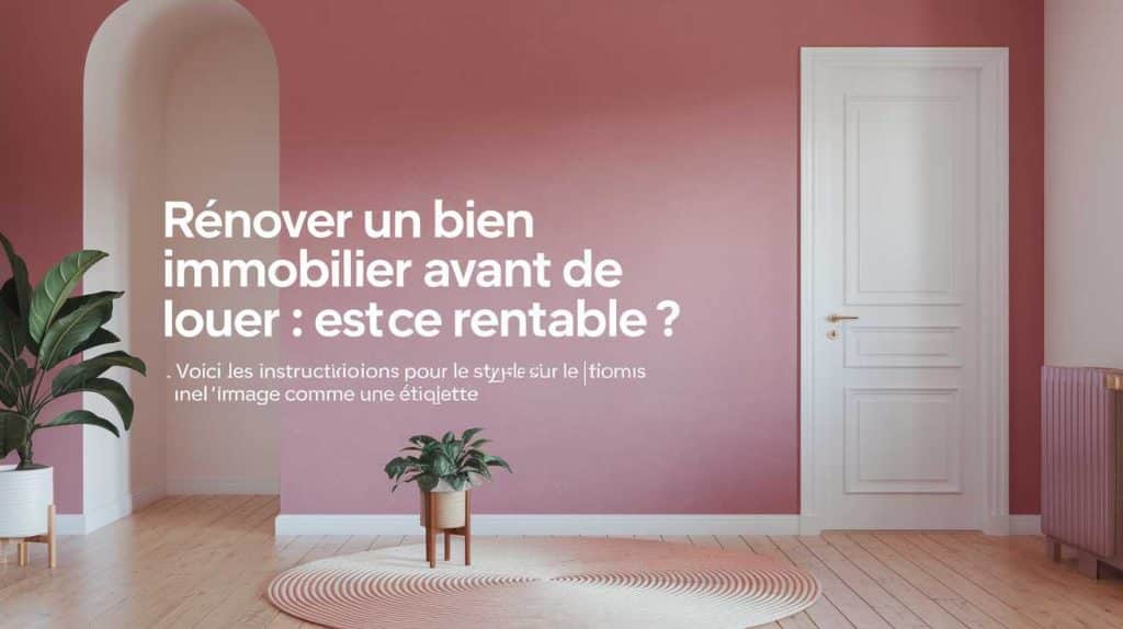 R&eacute;nover un bien immobilier avant de le louer : est-ce rentable ?