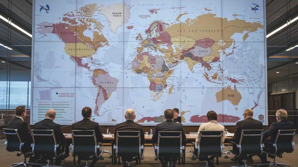 Les r&eacute;percussions de la g&eacute;opolitique sur le monde des affaires