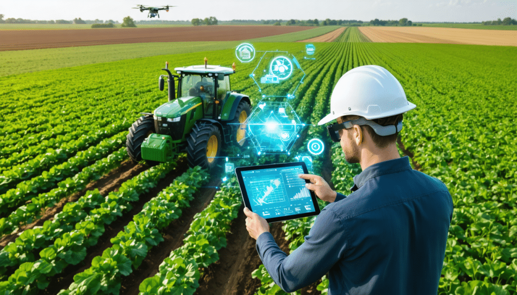 Les enjeux de la digitalisation dans l’agriculture de pr&eacute;cision