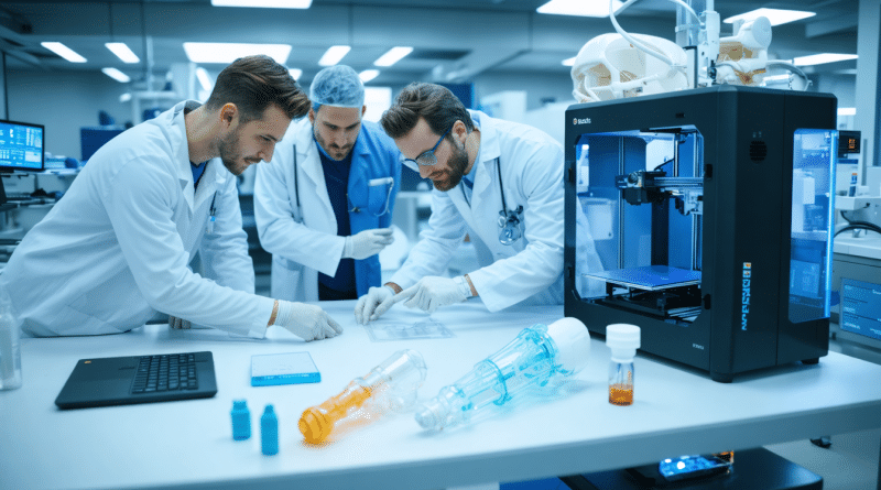 Les opportunit&eacute;s de l&rsquo;impression 3D dans le secteur m&eacute;dical