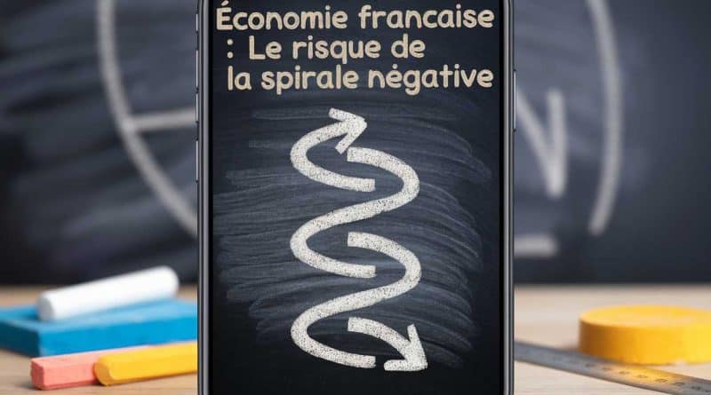 &Eacute;conomie fran&ccedil;aise : le risque de la spirale n&eacute;gative