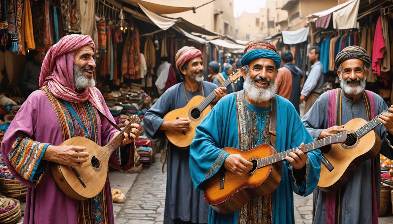 D&eacute;couverte du chaabi net : un voyage au c&oelig;ur de la musique populaire marocaine