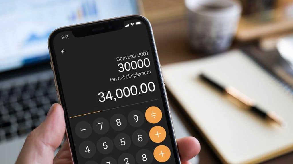 Comment convertir 30000 brut en net simplement