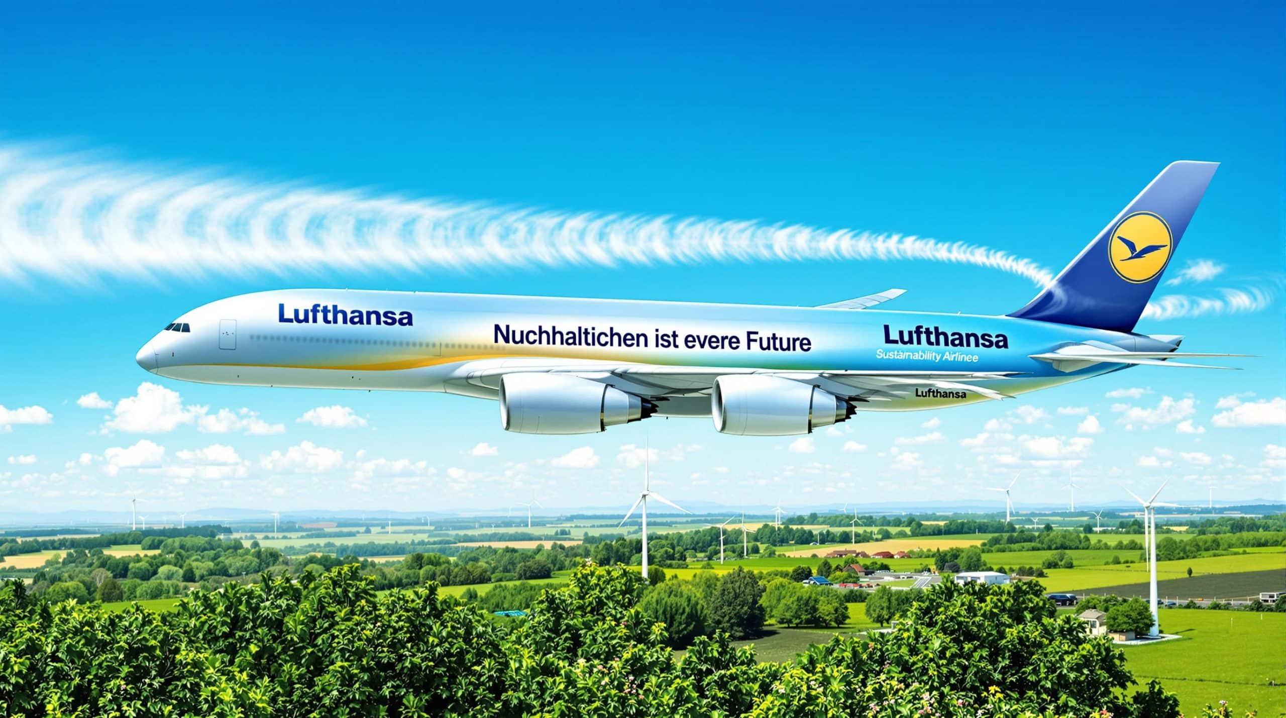 Lufthansa sous le feu des critiques : un tribunal allemand accuse la compagnie a&eacute;rienne de pratiques publicitaires trompeuses sur la compensation carbone