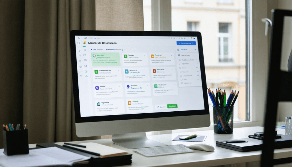 Convergence Besan&ccedil;on : D&eacute;tails pratiques sur l&rsquo;interface mail d&eacute;di&eacute;e aux agents de l&rsquo;acad&eacute;mie de Besan&ccedil;on