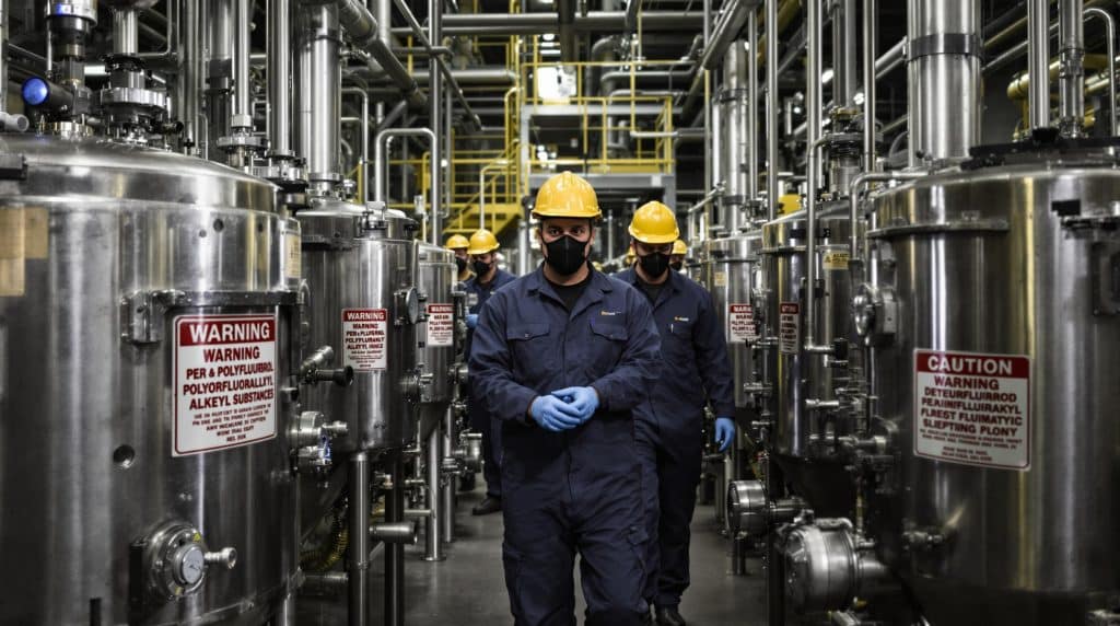 Les PFAS : un nouveau drame sanitaire en perspective dans les usines