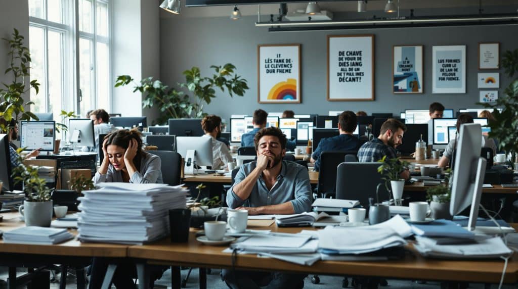 La France, &eacute;ternelle leader en mati&egrave;re de souffrance au travail