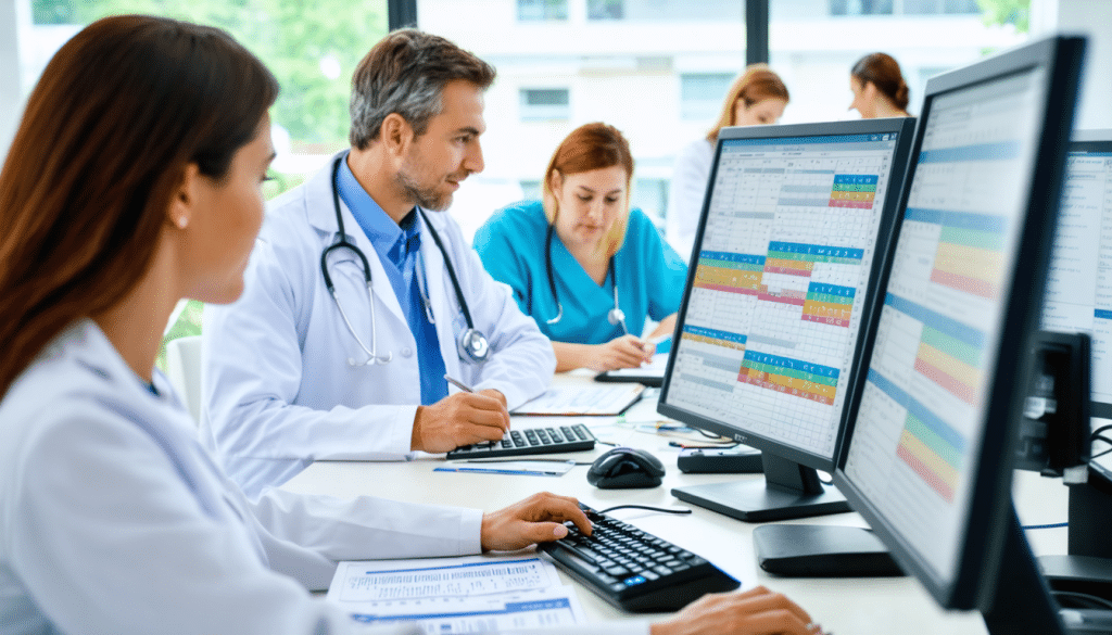 Planning m&eacute;dical : gestion informatis&eacute;e des plannings dans les &eacute;tablissements de sant&eacute;