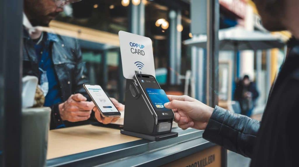 Pop and pay : solutions de paiement mobile sans contact pour les commer&ccedil;ants