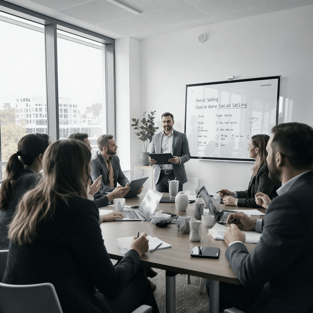 Formation social selling emmanuelle petiau : techniques pour les &eacute;quipes commerciales