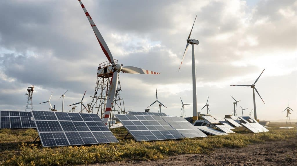 Que se passe-t-il avec nos &eacute;oliennes et panneaux solaires une fois leur cycle de vie termin&eacute; ?