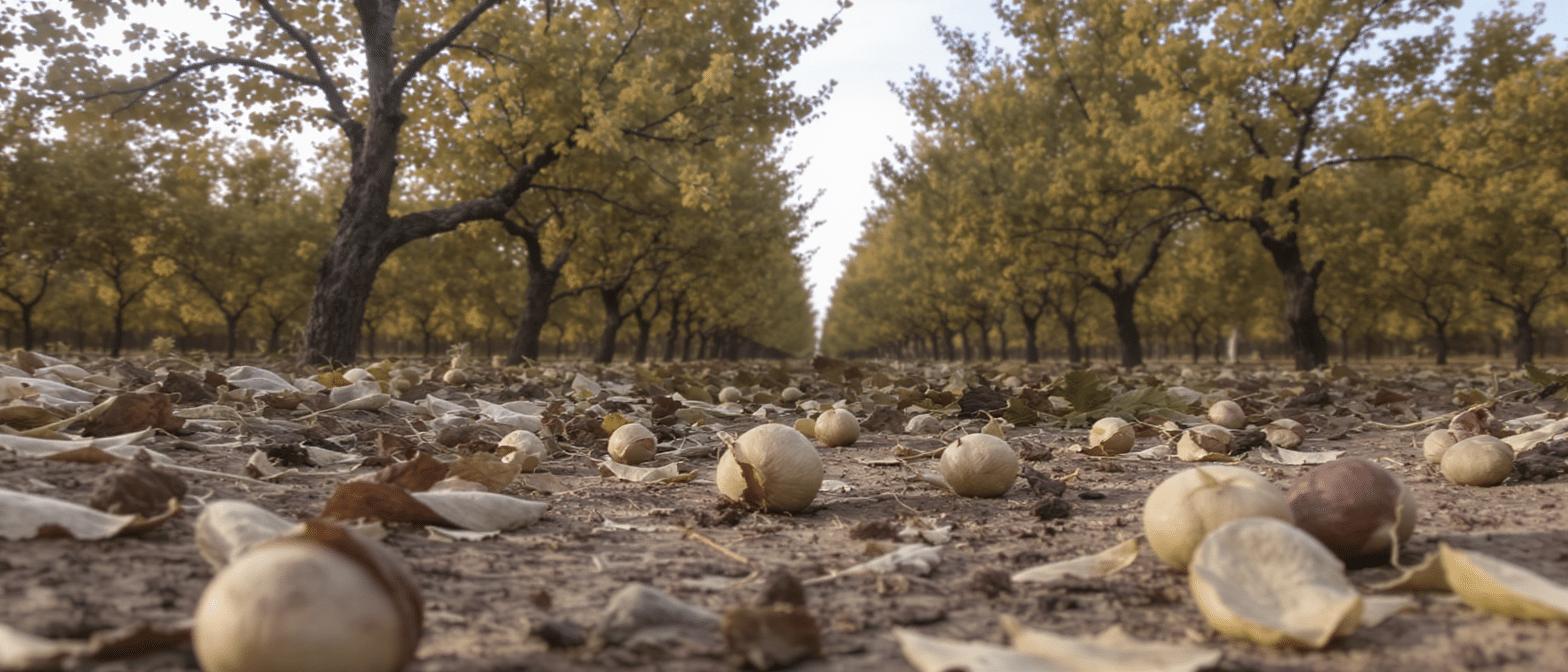 La fili&egrave;re des noisettes en p&eacute;ril : les effets du changement climatique sur la production, Nutella en premi&egrave;re ligne