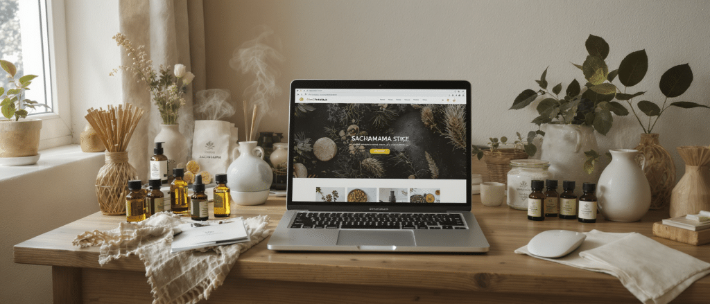 Sachamama Store : strat&eacute;gie e-commerce et niche produit sur le march&eacute; bien-&ecirc;tre