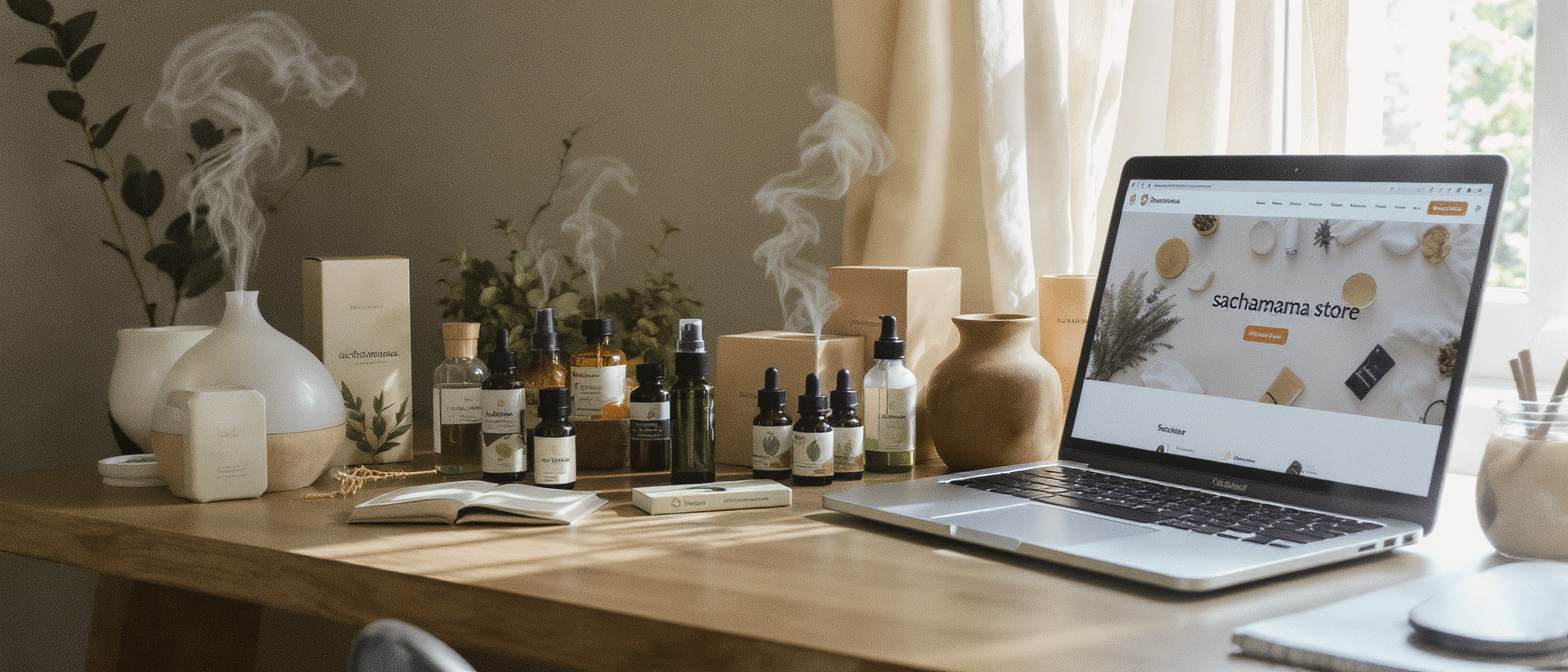 Sachamama Store : strat&eacute;gie e-commerce et niche produit sur le march&eacute; bien-&ecirc;tre