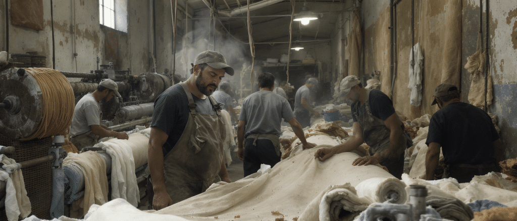 Derri&egrave;re l’&eacute;tiquette ‘made in Italy’, des ouvriers du textile livrent bataille dans des conditions de travail d&eacute;plorables
