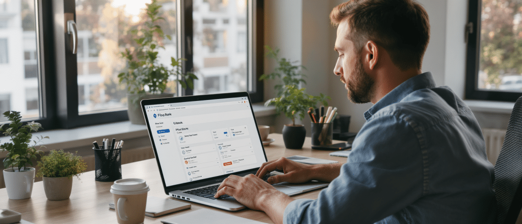 FLOA Bank Espace client : acc&egrave;s, fonctionnalit&eacute;s et s&eacute;curit&eacute; pour les professionnels