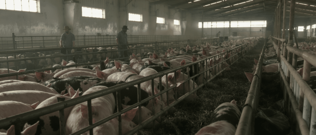 Infographies : Le co&ucirc;t environnemental et social &eacute;lev&eacute; de l’industrie porcine