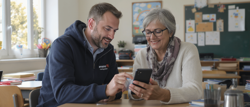 Arsene 76 : la plateforme num&eacute;rique qui structure le suivi scolaire et la communication &eacute;cole-famille en Seine-Maritime