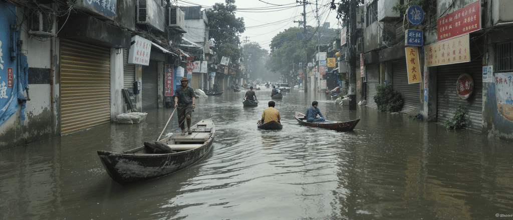 Inondations en Asie : un choc climatique r&eacute;v&eacute;lant les vuln&eacute;rabilit&eacute;s &eacute;conomiques &agrave; l&rsquo;&eacute;chelle mondiale