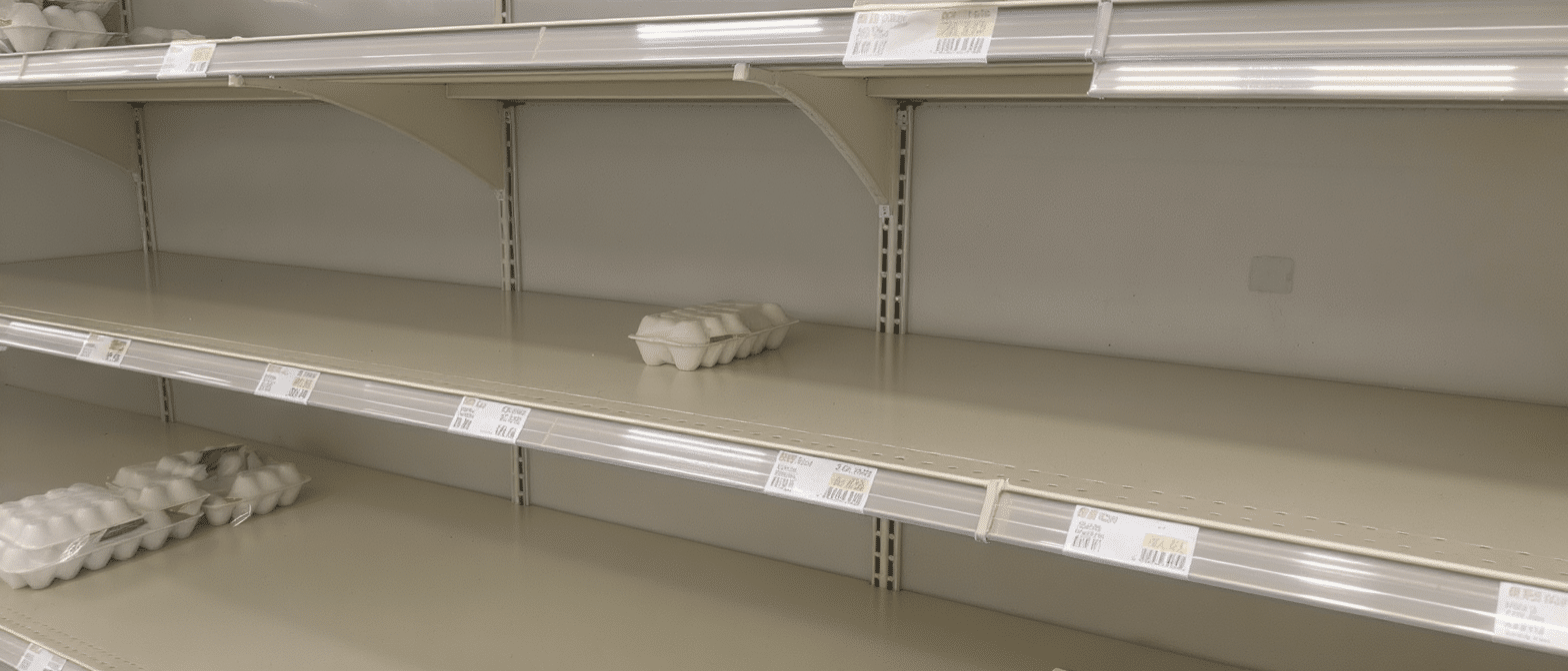 &OElig;ufs en rupture : comment des rayons vides cachent une production pourtant constante