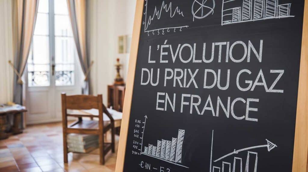 L’&eacute;volution du prix du gaz en France