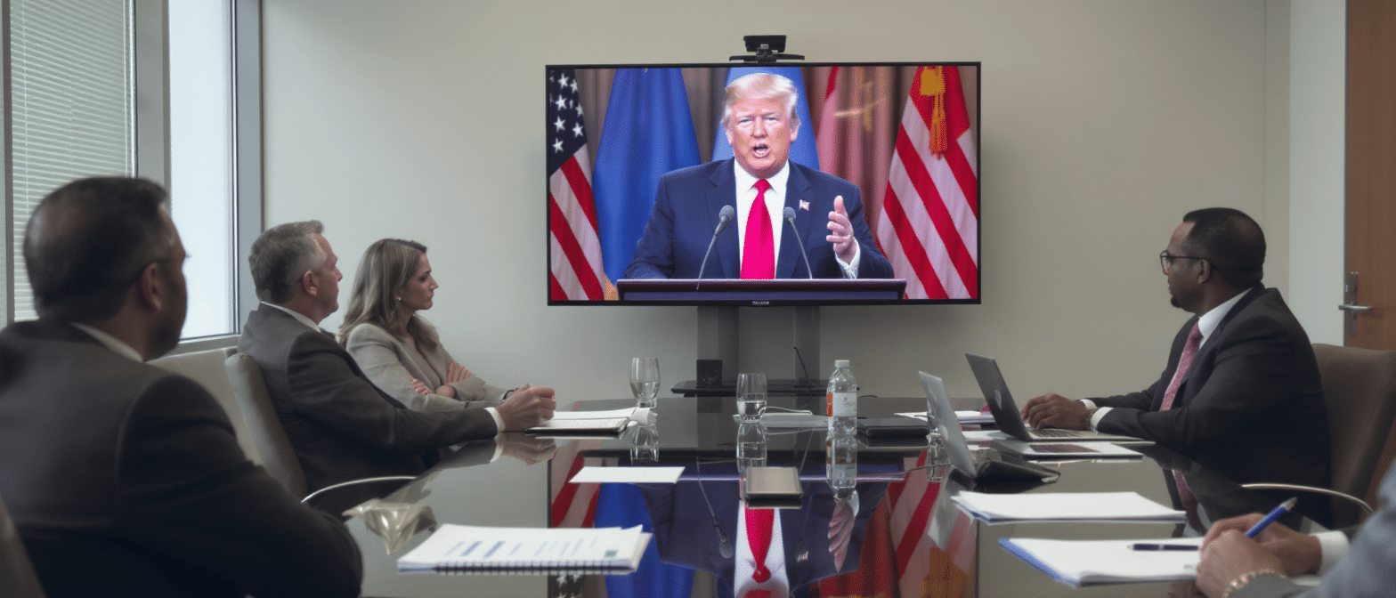 Quand la strat&eacute;gie de Trump suscite plus d’inqui&eacute;tudes que d’enthousiasme chez les entreprises