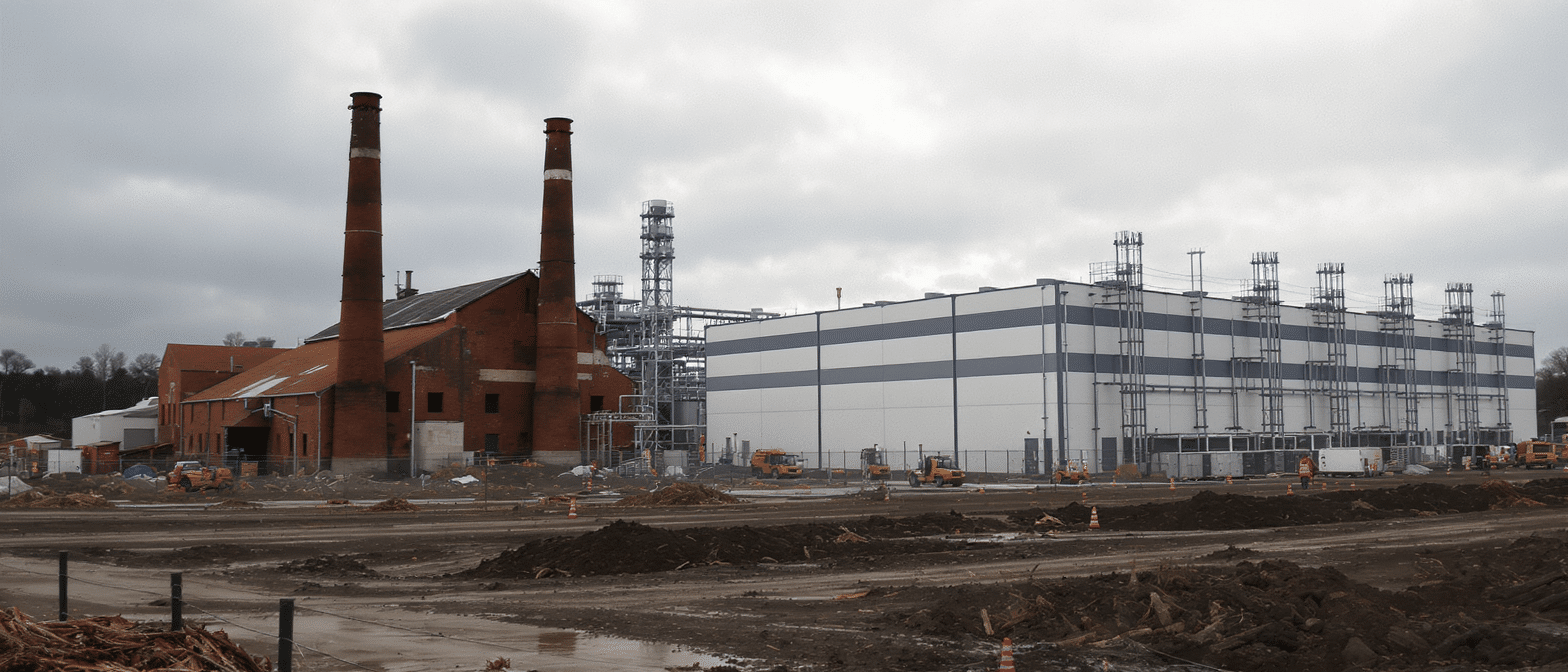 L&rsquo;industrie fran&ccedil;aise r&eacute;invente son paysage : d&eacute;clin des usines au profit des data centers