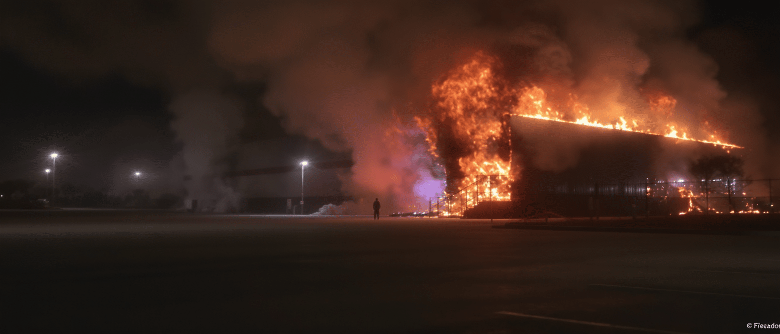 Aux &Eacute;tats-Unis, un employ&eacute; incendie un entrep&ocirc;t en revendiquant un salaire &eacute;quitable