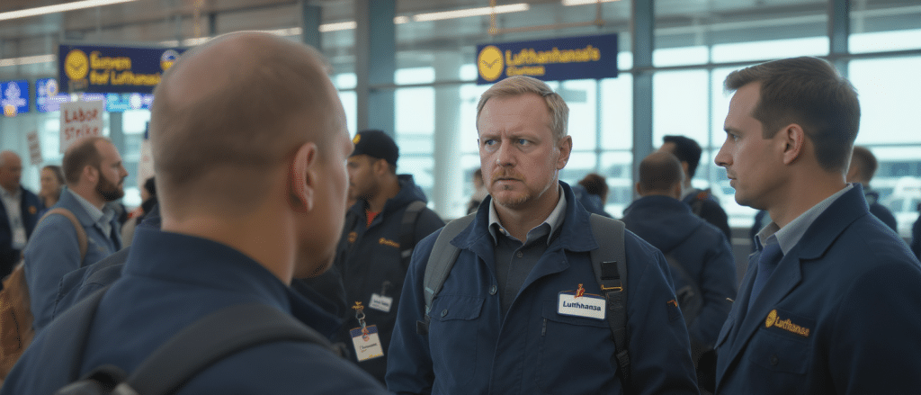 Lufthansa face aux gr&egrave;ves r&eacute;p&eacute;t&eacute;es : une crise sociale durable en coulisses