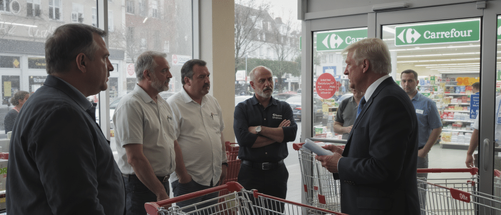 Carrefour triomphe face &agrave; ses franchis&eacute;s : naissance d’un mod&egrave;le social controvers&eacute;