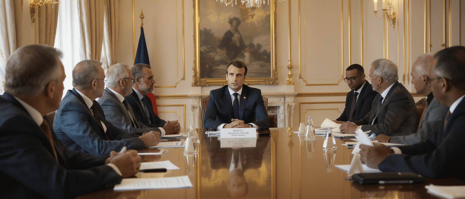Crise &eacute;nerg&eacute;tique : Emmanuel Macron rassemble l’&eacute;lite fran&ccedil;aise de l&rsquo;&eacute;lectrification avec EDF, Leclerc, Stellantis et GravitHy