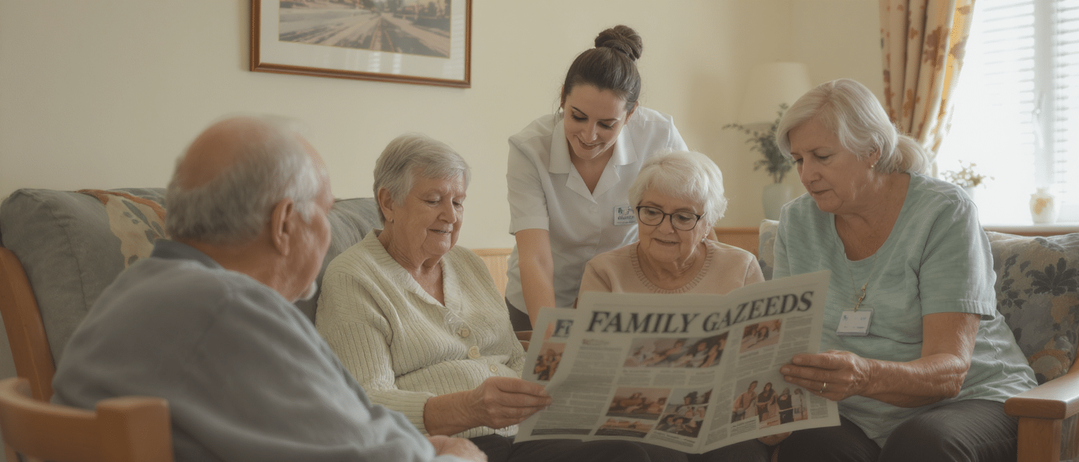Famileo : impact du journal familial sur le lien social des personnes &acirc;g&eacute;es