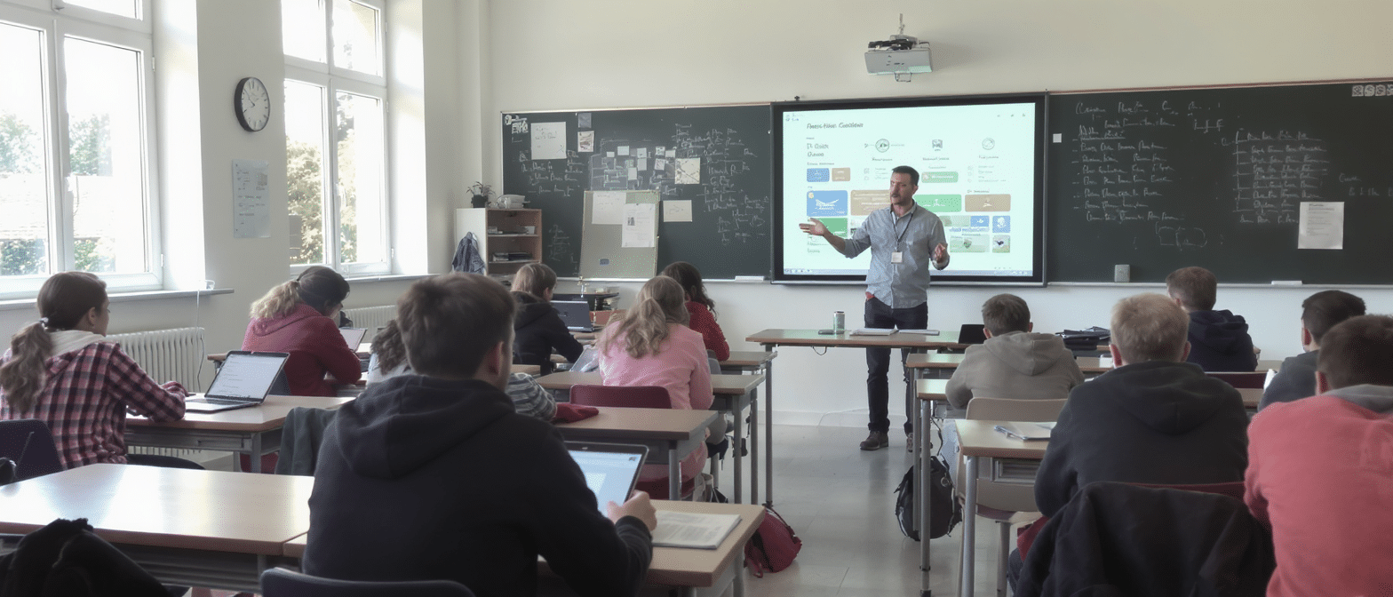Lyc&eacute;e connect&eacute; : int&eacute;gration des ressources num&eacute;riques dans le parcours scolaire
