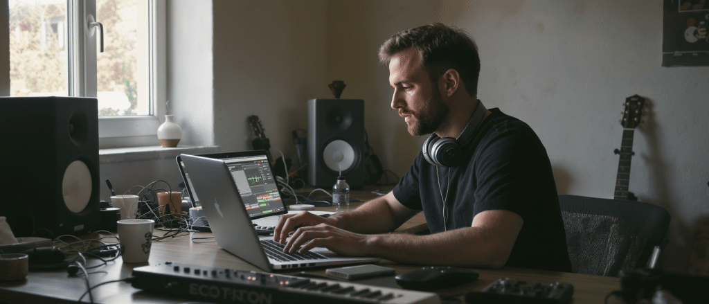 Suno : enjeux de la cr&eacute;ation musicale assist&eacute;e par intelligence artificielle