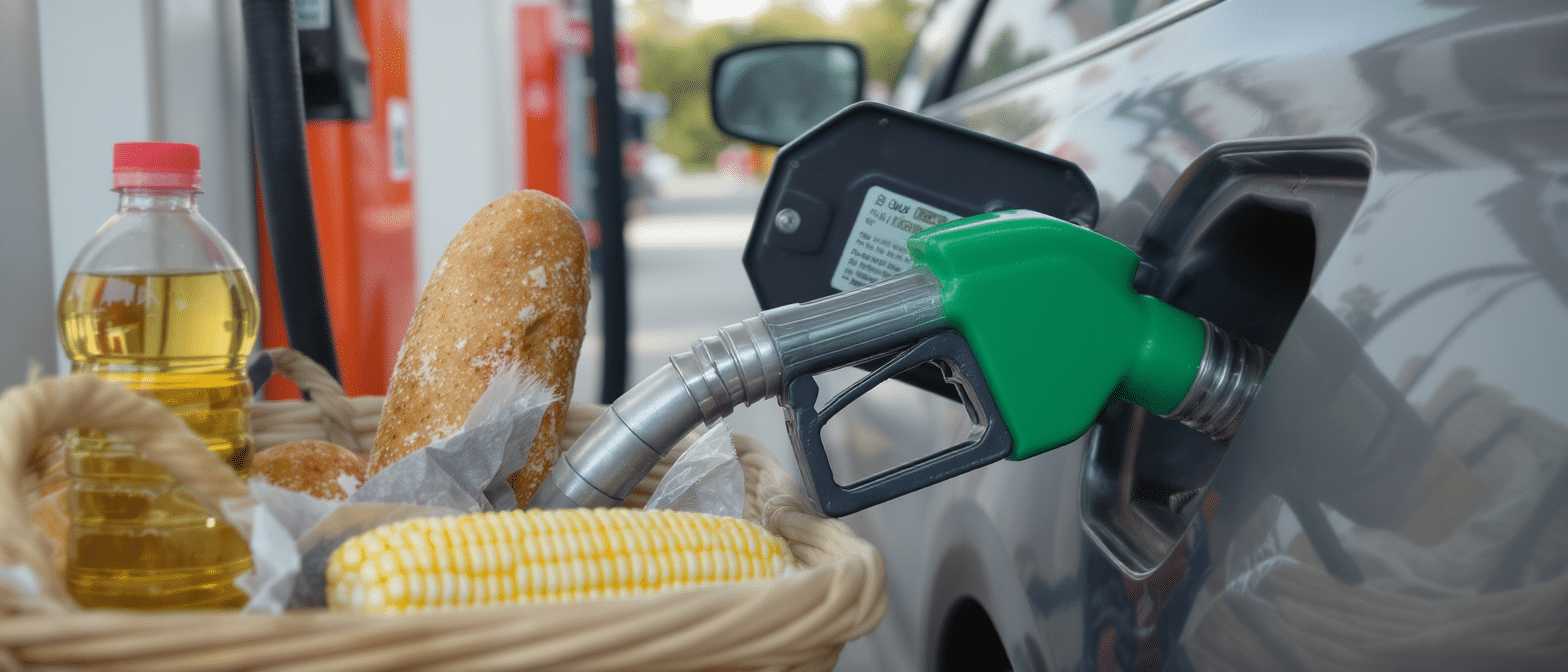 Demande en biocarburants en hausse de plus de 70% d’ici 2030 : un risque majeur pour l’augmentation des prix alimentaires