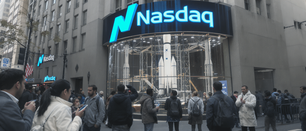 Le &laquo; fast entry &raquo; du Nasdaq : la r&egrave;gle controvers&eacute;e qui a catapult&eacute; SpaceX au sommet de la Bourse
