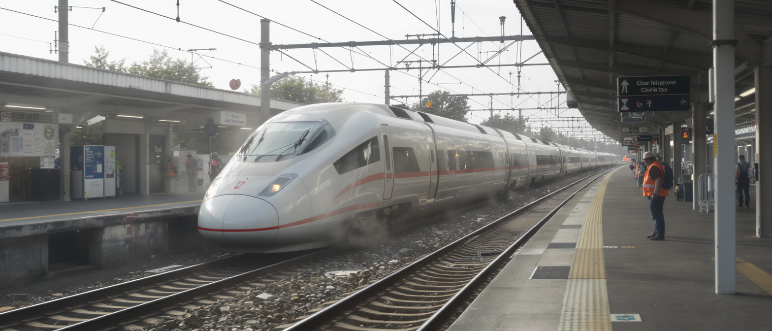 La SNCF subit un impact de 100 millions d’euros au premier semestre &agrave; cause du d&eacute;r&egrave;glement climatique