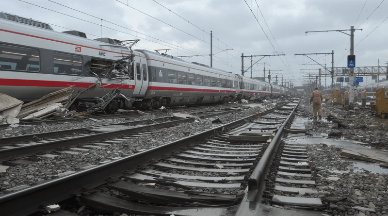 La SNCF subit un impact de 100 millions d’euros au premier semestre &agrave; cause du d&eacute;r&egrave;glement climatique