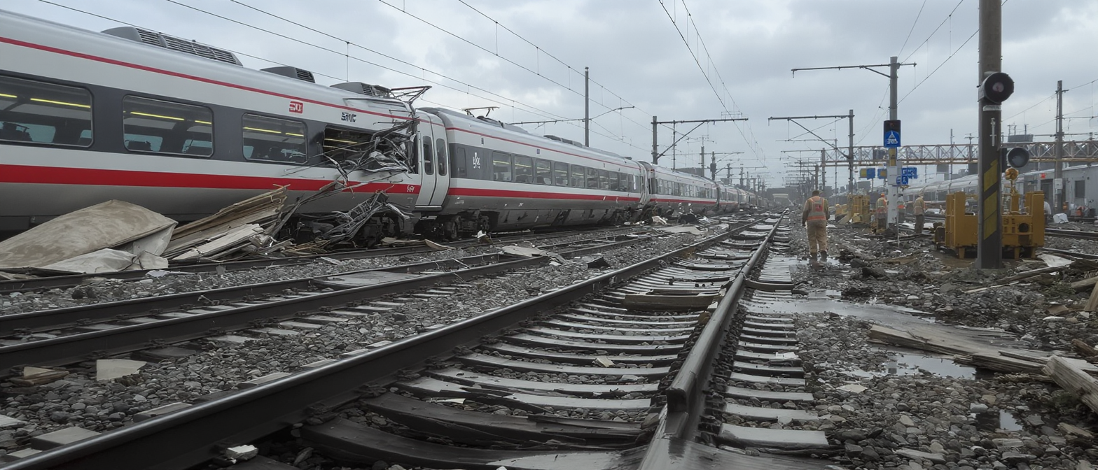 la sncf enregistre une perte de 100 millions d'euros au premier semestre en raison des conséquences du dérèglement climatique sur ses opérations.
