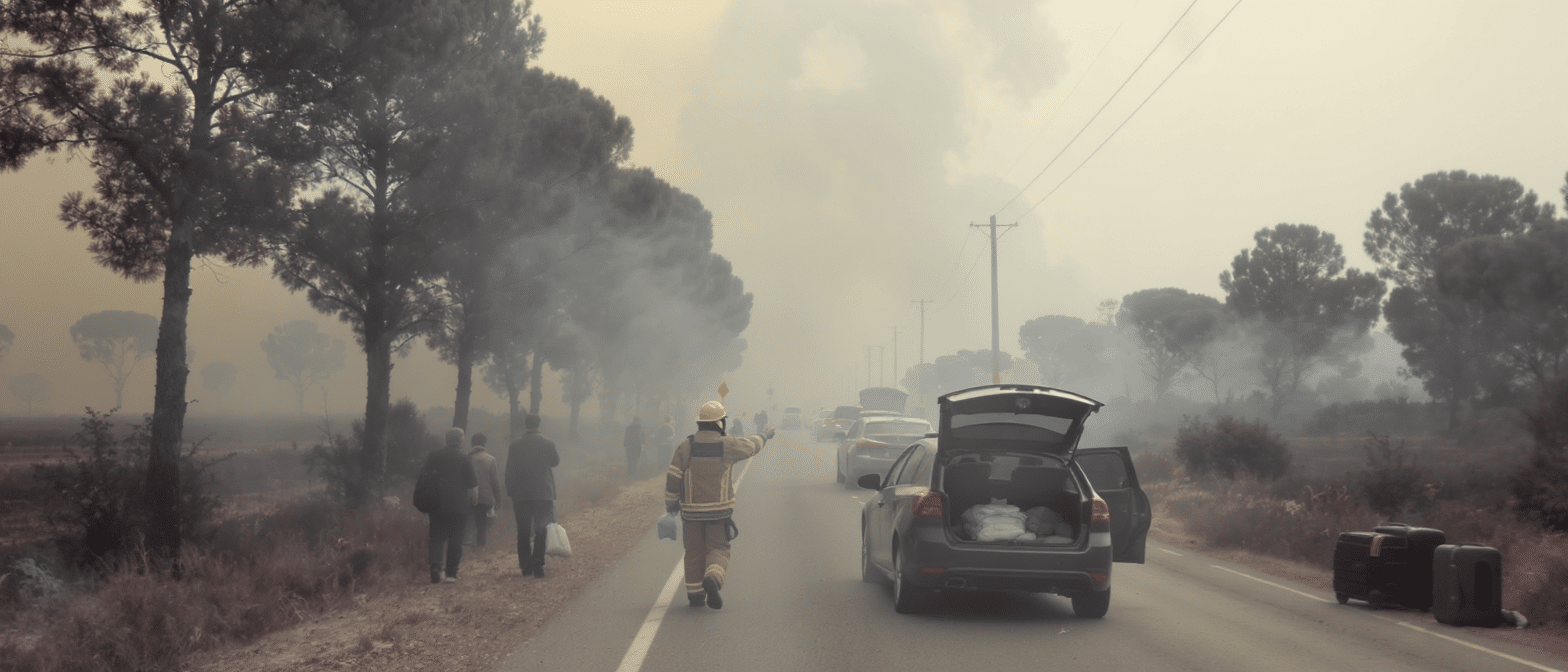 Incendies en Gironde : comment les disparit&eacute;s climatiques menacent le droit &agrave; la protection civile