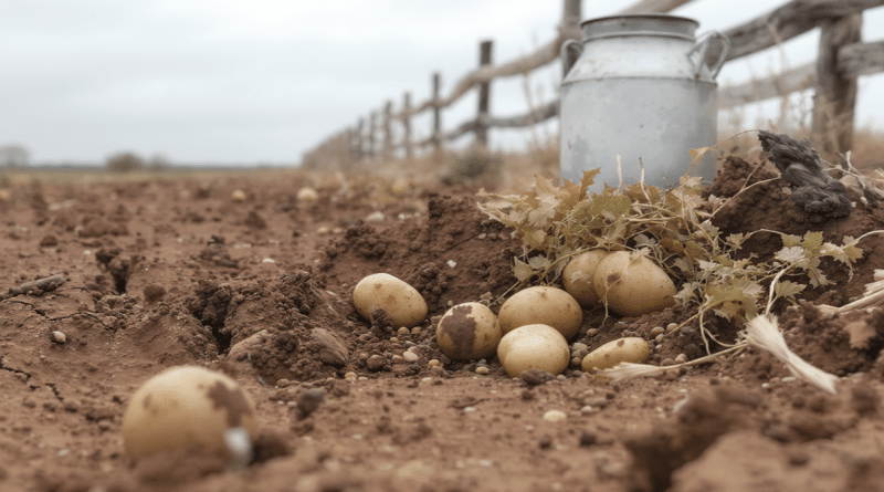 Pommes de terre, lentilles, lait : comment la s&eacute;cheresse fragilise le secteur agricole