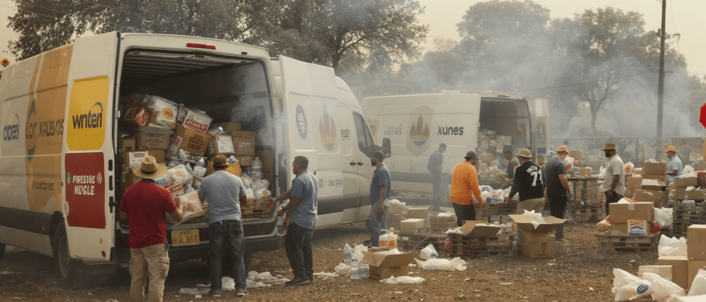 S&eacute;cheresse et incendies : les entreprises en premi&egrave;re ligne pour aider les sinistr&eacute;s, engagement sinc&egrave;re ou strat&eacute;gie m&eacute;diatique ?